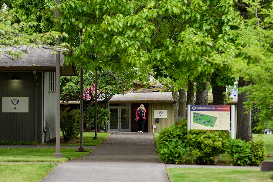 Scenic photo from the Portland campus.