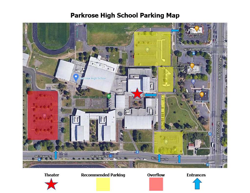 Parkrose High School Map