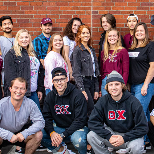 Fraternity and Sorority Life students