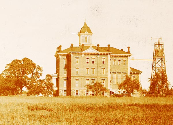 Pioneer Hall in the 1890s