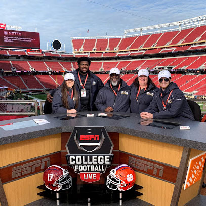 student trip to the 2019 College Football Championship game