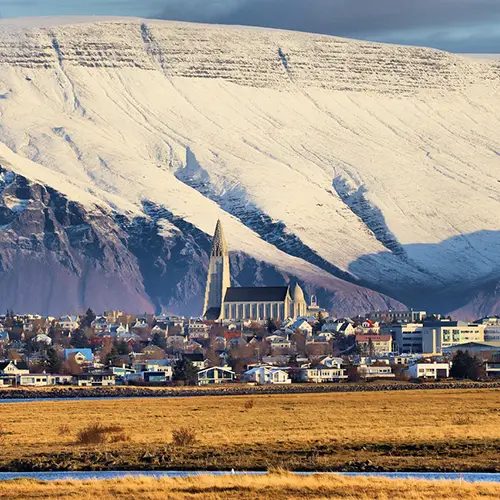 Iceland scenic panorama