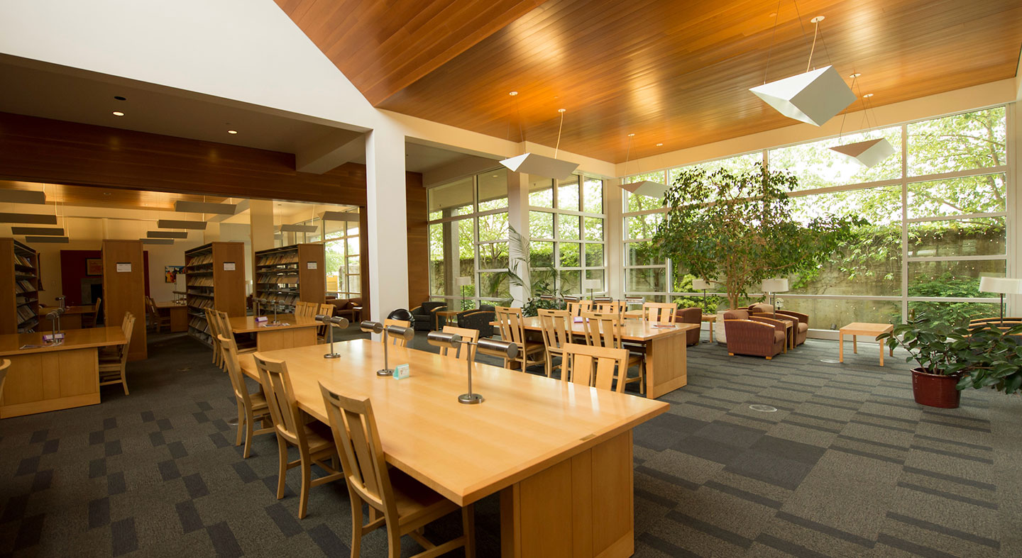 Nicholson Library interior