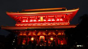 Sensoji Temple in Asakusa at