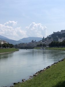 The Salzach River, Salzburg.