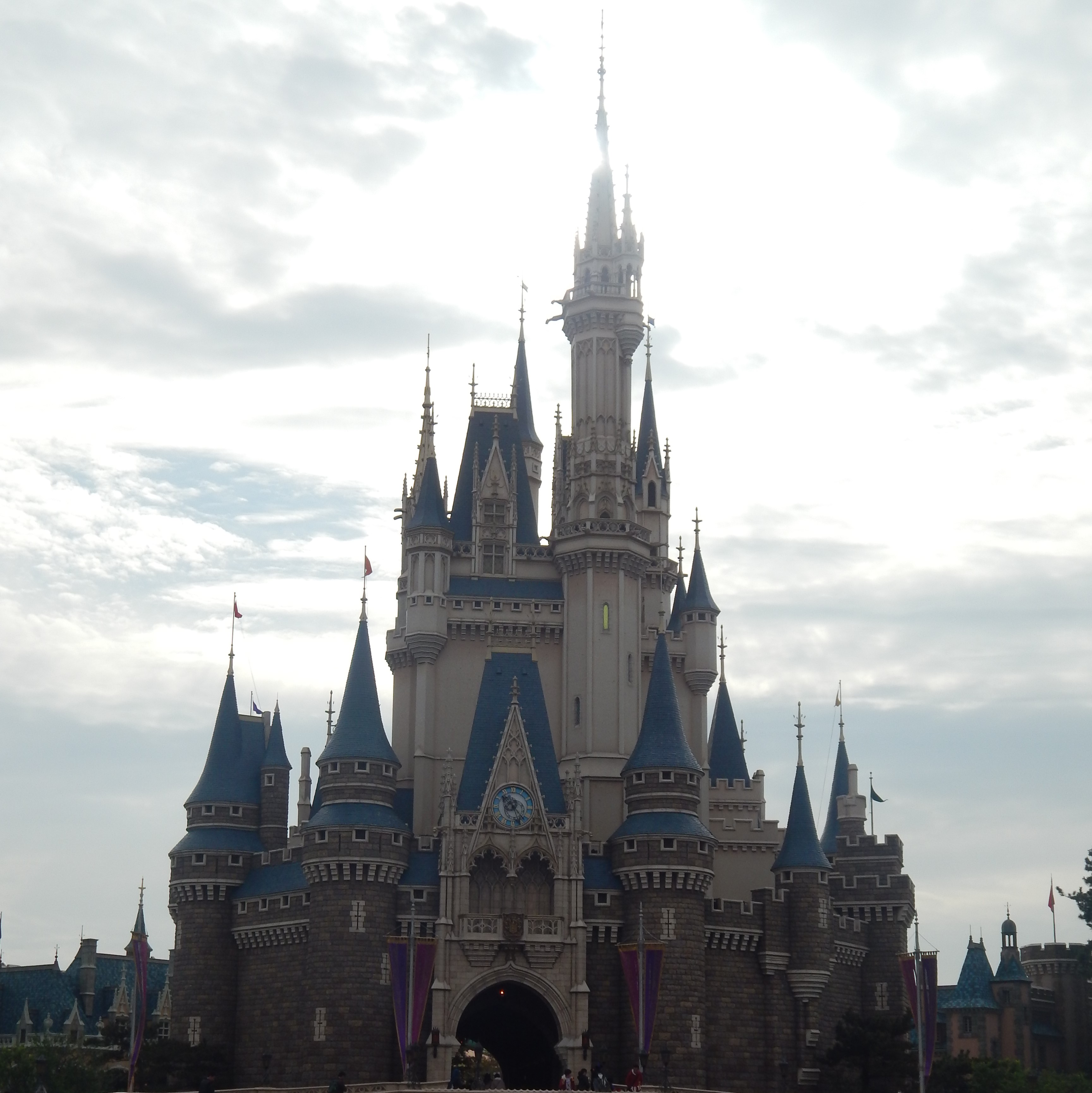 Cinderellla Castle at Tokyo Disneyland