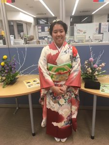 Me in complete kimono outfit