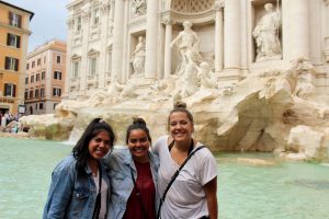 Vanessa, Ana and I in Rome during fall break! 