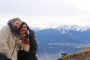 Ana and I at the second highest point! 