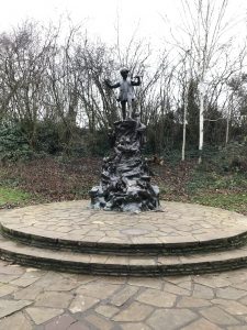 Peter Pan statue in Hyde Park 