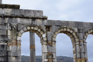 Arches at the Roman site of Volubilis
