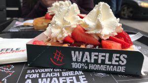 Belgian Waffles from the Waffle Factory 