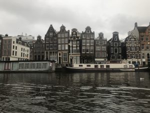 The Dancing Houses in Amsterdam
