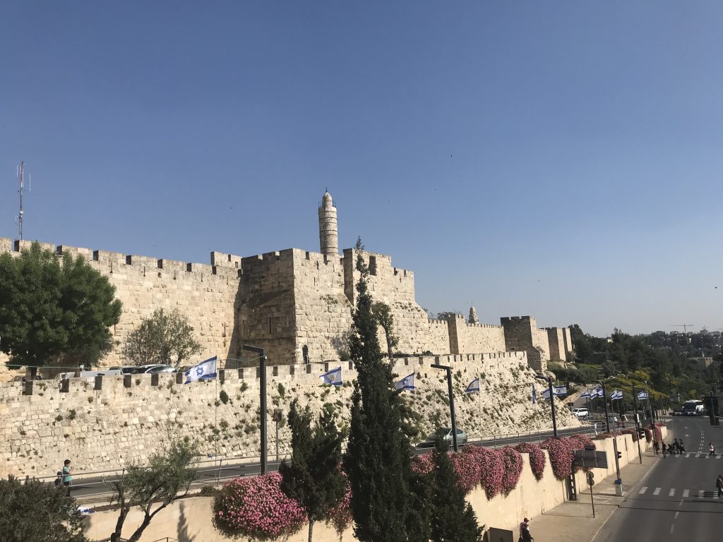 Just outside the walls of Old City, Jerusalem