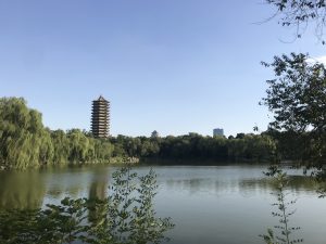 Weiming Lake on Peking University's campus