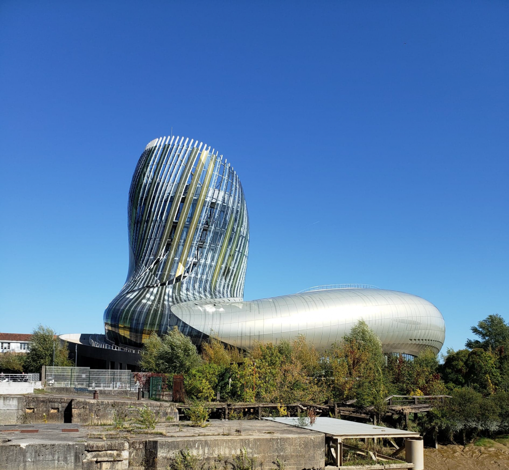 Cite de Vin wine museum in Bordeaux, France