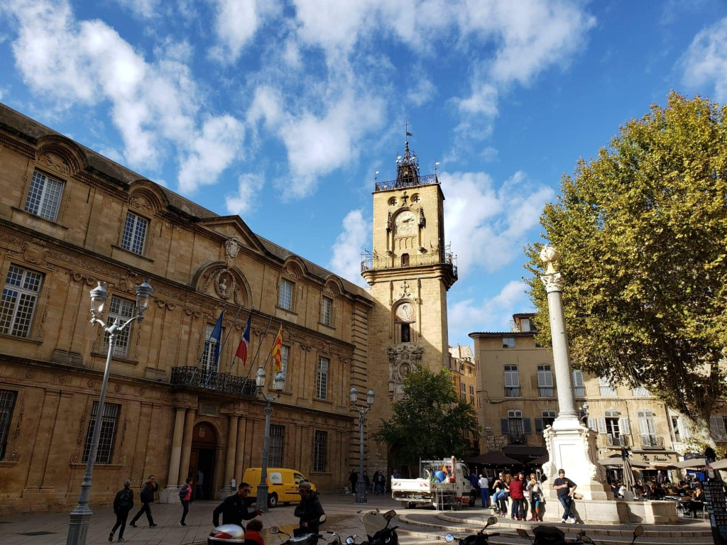 Town Square in Aix-en-Provence