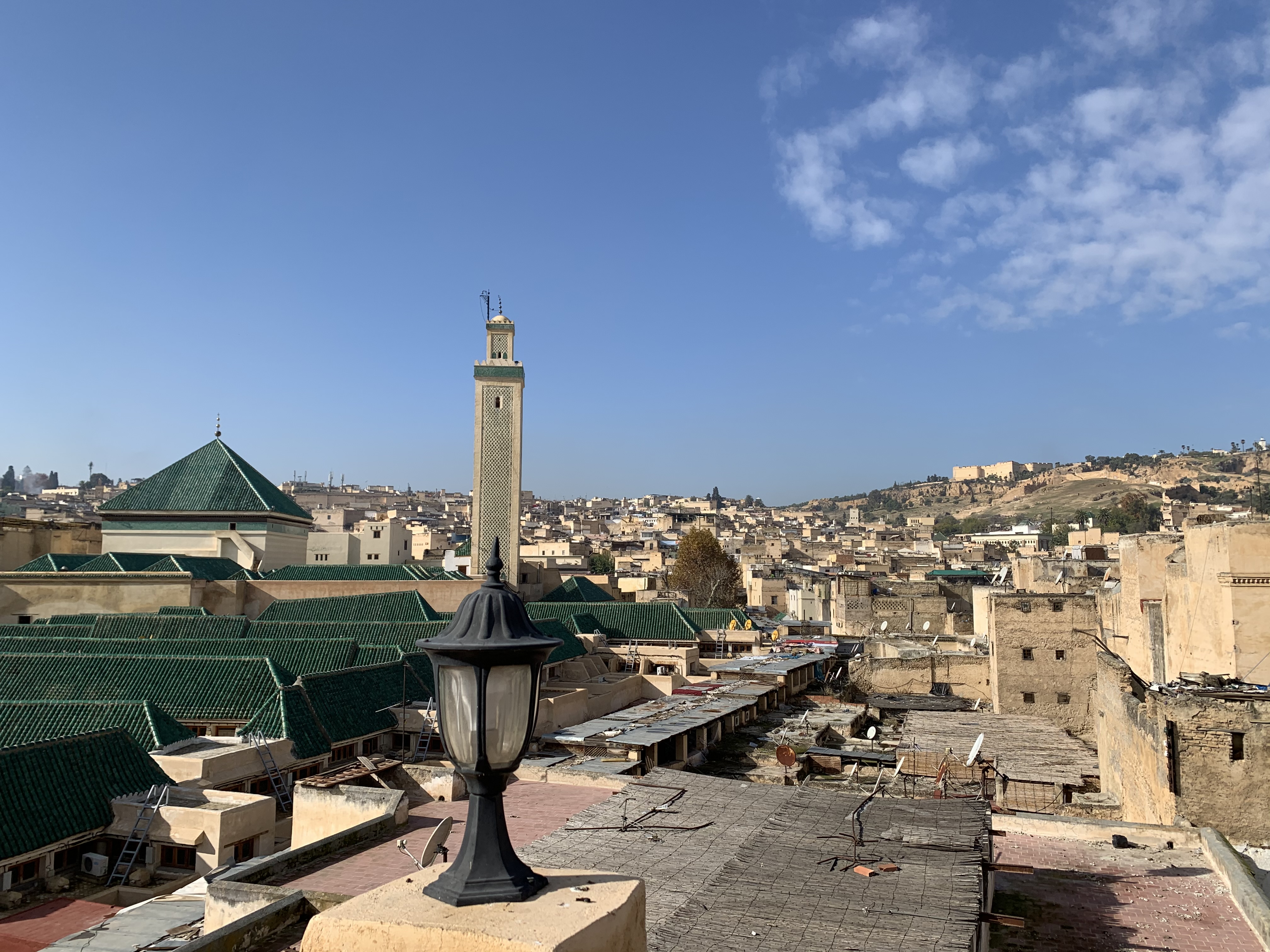Panoramic view of Fez