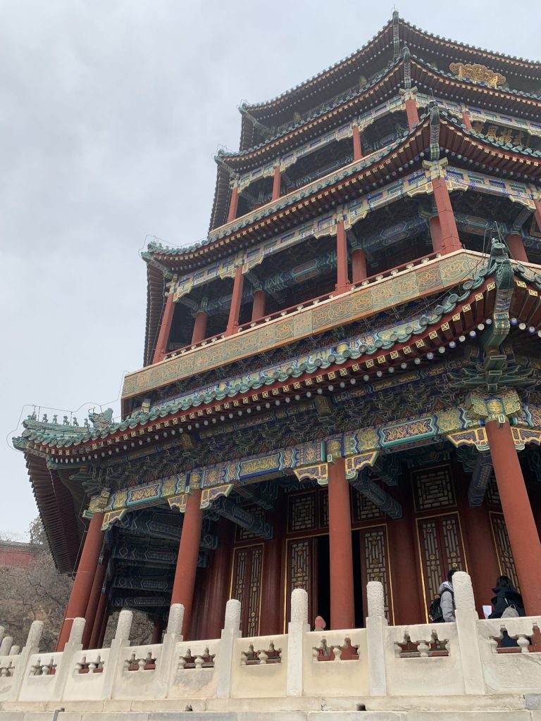 Summer Palace in the Winter, 4 stories high