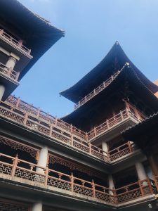 Jing'an Temple in Shanghai.