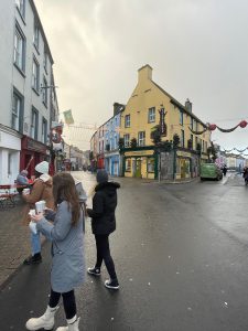 City centre of Galway, Ireland.
