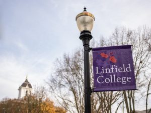 Linfield College banner