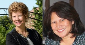New Linfield Board of Trustees members, Ranette Kamaka and Marcy Hamby